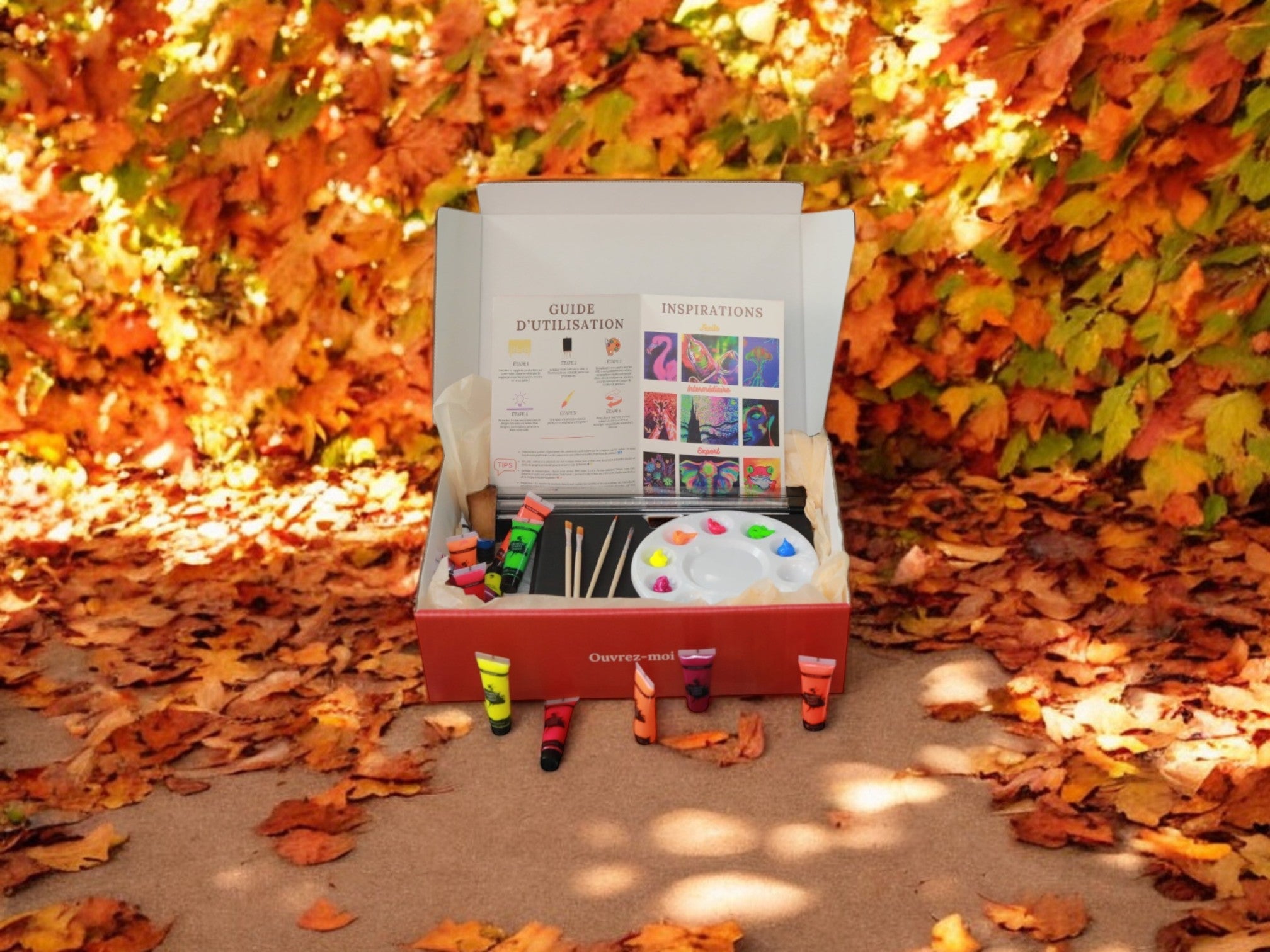 Peinture dans le noir – La CreatiBox DIY qui va illuminer vos soirées !