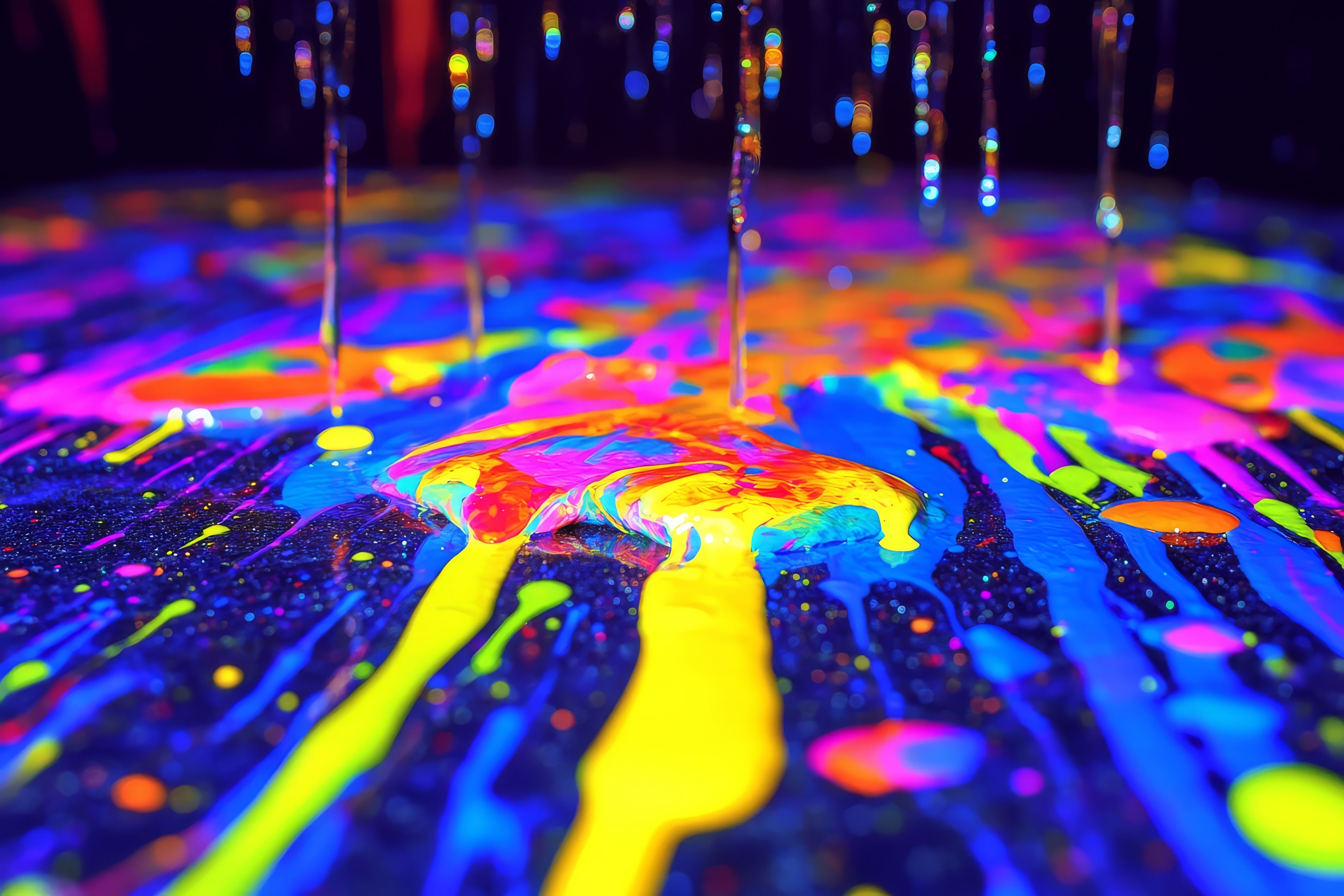 Peinture Fluorescente DIY : Transformez votre décoration avec des créations lumineuses