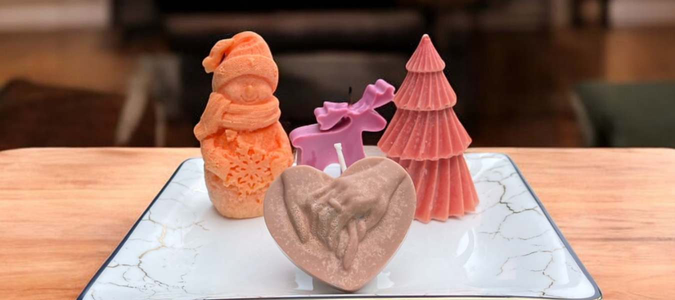 Fabriquez vos bougies de Noël en duo : une activité DIY magique et romantique !
